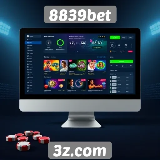 Interface do 8839bet proporciona experiência intuitiva