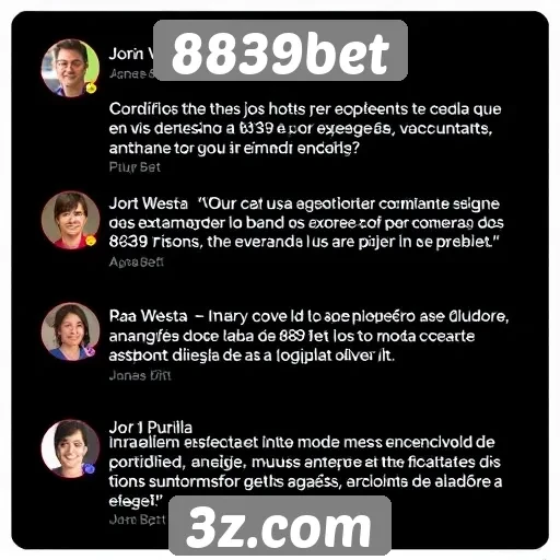 Experiência do usuário no 8839bet avaliada por jogadores